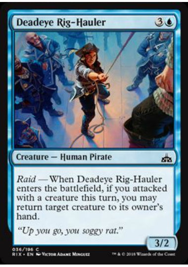 (英)巧射艦隊の帆綱引き / Deadeye Rig-Hauler【RIX】 No.036
