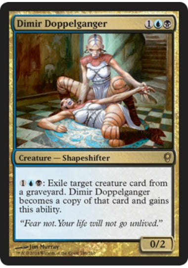(英)【Foil】ディミーアのドッペルゲンガー / Dimir Doppelganger【CNS】 No.186