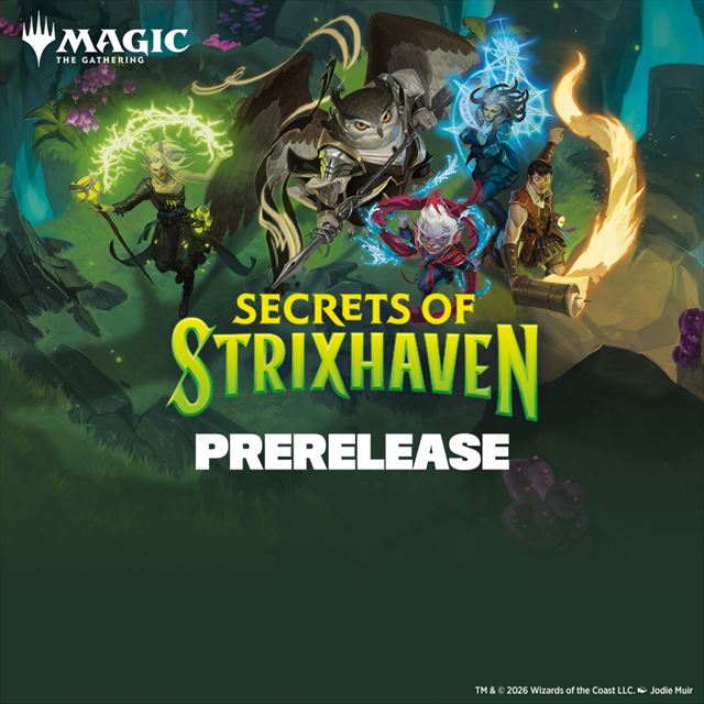 (日)『ストリクスヘイヴンの秘密』 プレリリース・パック  / Secrets of Strixhaven Prerelease Pack 【BOX】 ※発送方法は「ゆうパック」を選択してください。