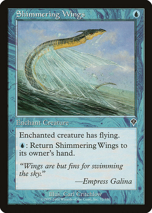 (英)ゆらめく翼 / Shimmering Wings【INV】 No.072