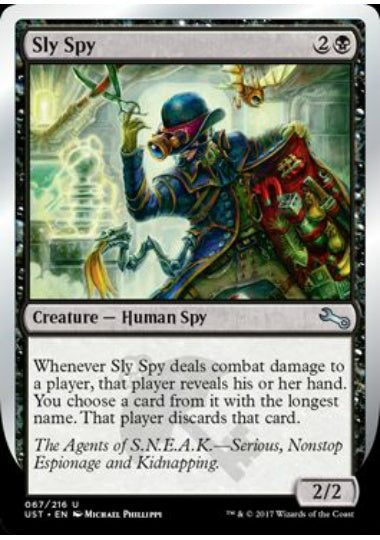 (英)Sly Spy 【UST】 (discard) No.067A