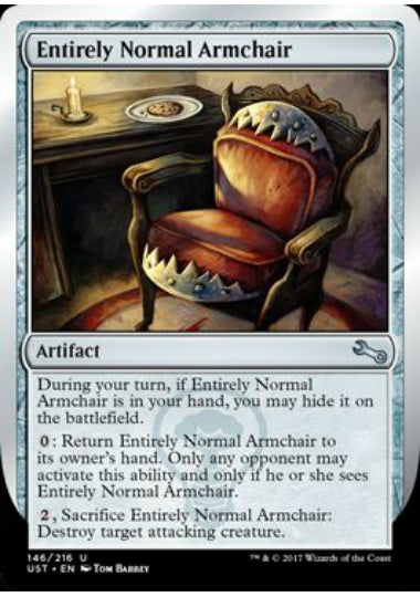 (英)【Foil】Entirely Normal Armchair 【UST】 No.146