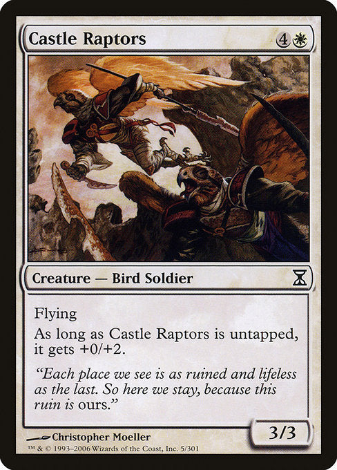 (英)城の猛禽 / Castle Raptors【TSP】 No.005