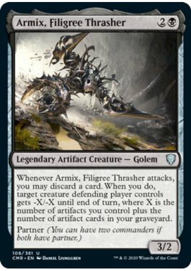 (英)金線の打破者、アーミクス / Armix, Filigree Thrasher【CMR】 No.108