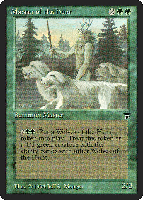 (英)Master of the Hunt【LEG】 No.194