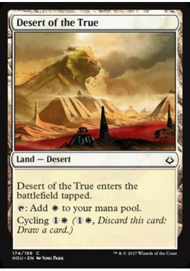 (英)【Foil】信義の砂漠 / Desert of the True【HOU】 No.174