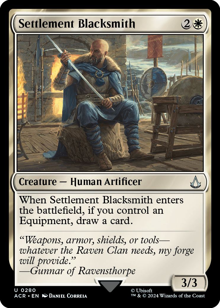 (英)Settlement Blacksmith【ACR】 スターターキット収録 No.280