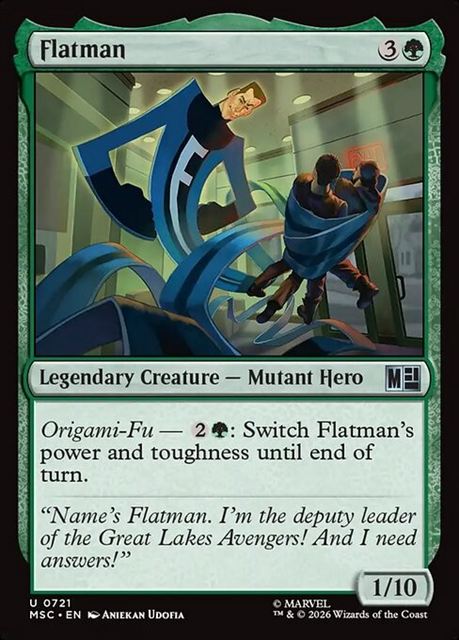 (英)フラットマン / Flatman【MSC】 No.721