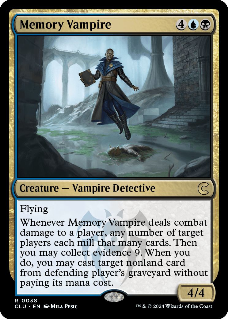 (英)Memory Vampire【CLU】 No.038