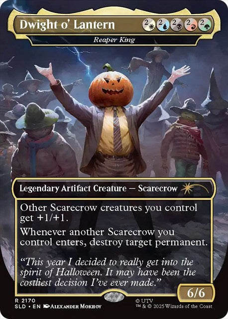 (英)Dwight o' Lantern[刈り取りの王 / Reaper King]【SLD】 Secret Lair x The Office: Dwight's Destiny? No.2170