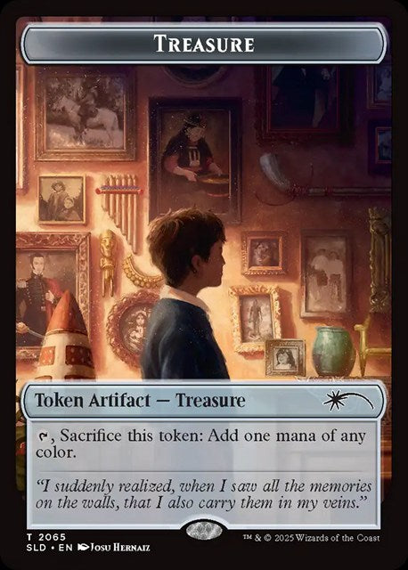 (英)宝物トークン / Treasure Token【SLD】 Secret Lair Presents: Nuestra Magia No.2065