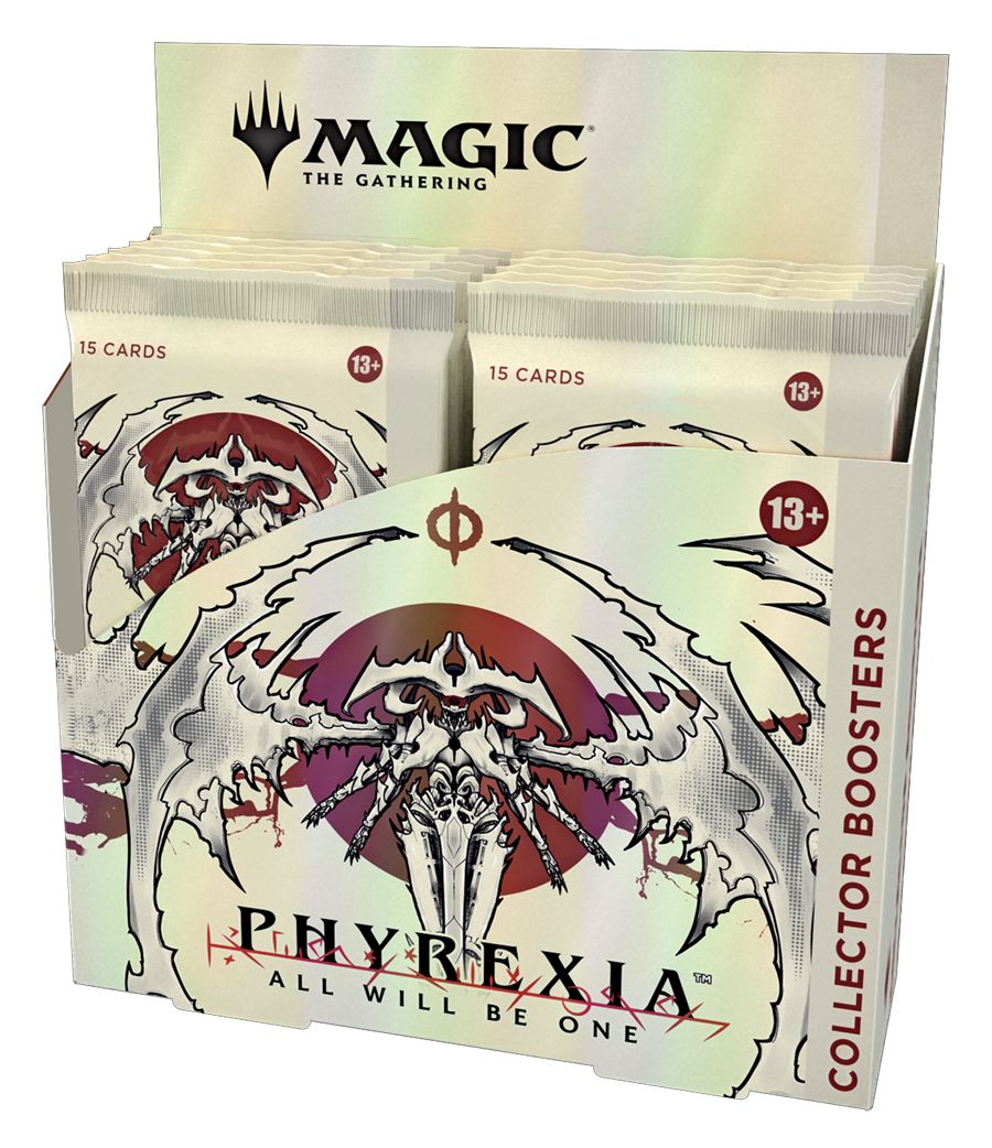 (英)ファイレクシア：完全なる統一 コレクター・ブースターボックス / Phyrexia: All Will Be One Collector Booster Box【BOX】 ※発送方法は「ゆうパック」を選択してください。