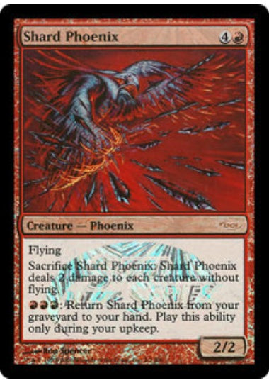 (英)【Foil】陶片のフェニックス / Shard Phoenix【PRM】ジュニアスーパーシリーズプロモ No.191