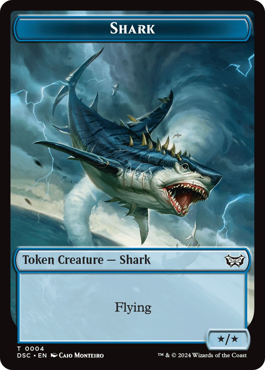 (英)サメトークン / Shark Token No.004 - コピートークン / Copy Token【DSC-TOKEN】 No.001