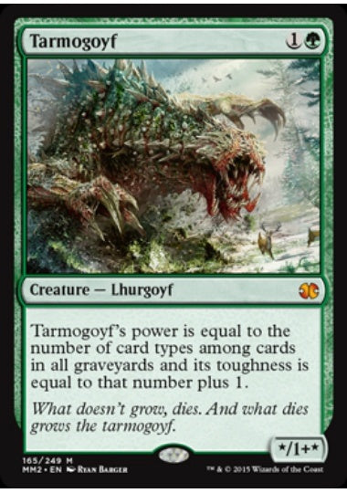 (英)【Foil】タルモゴイフ / Tarmogoyf【MM2】 No.165