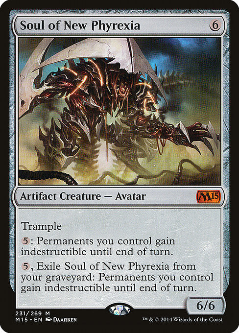 (英)【Foil】新たなるファイレクシアの魂 / Soul of New Phyrexia【M15】 No.231