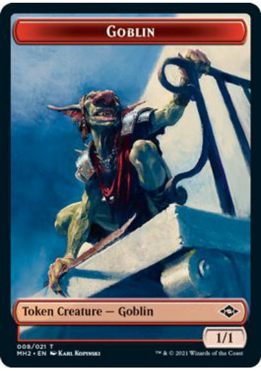 (英)ゴブリントークン / Goblin Token【MH2-TOKEN】 No.008