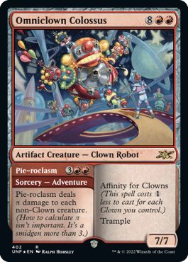 (英)【ギャラクシーFoil】Omniclown Colossus【UNF】 No.402