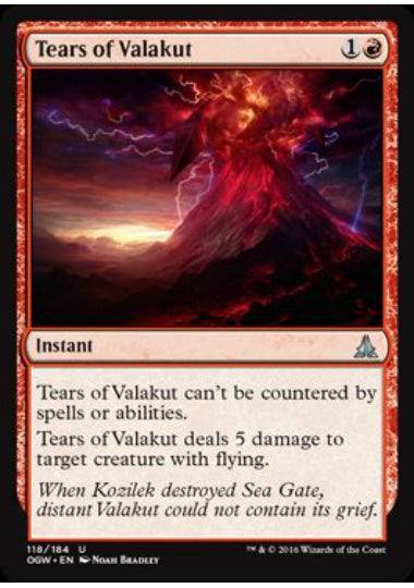 (英)【Foil】ヴァラクートの涙 / Tears of Valakut【OGW】 No.118