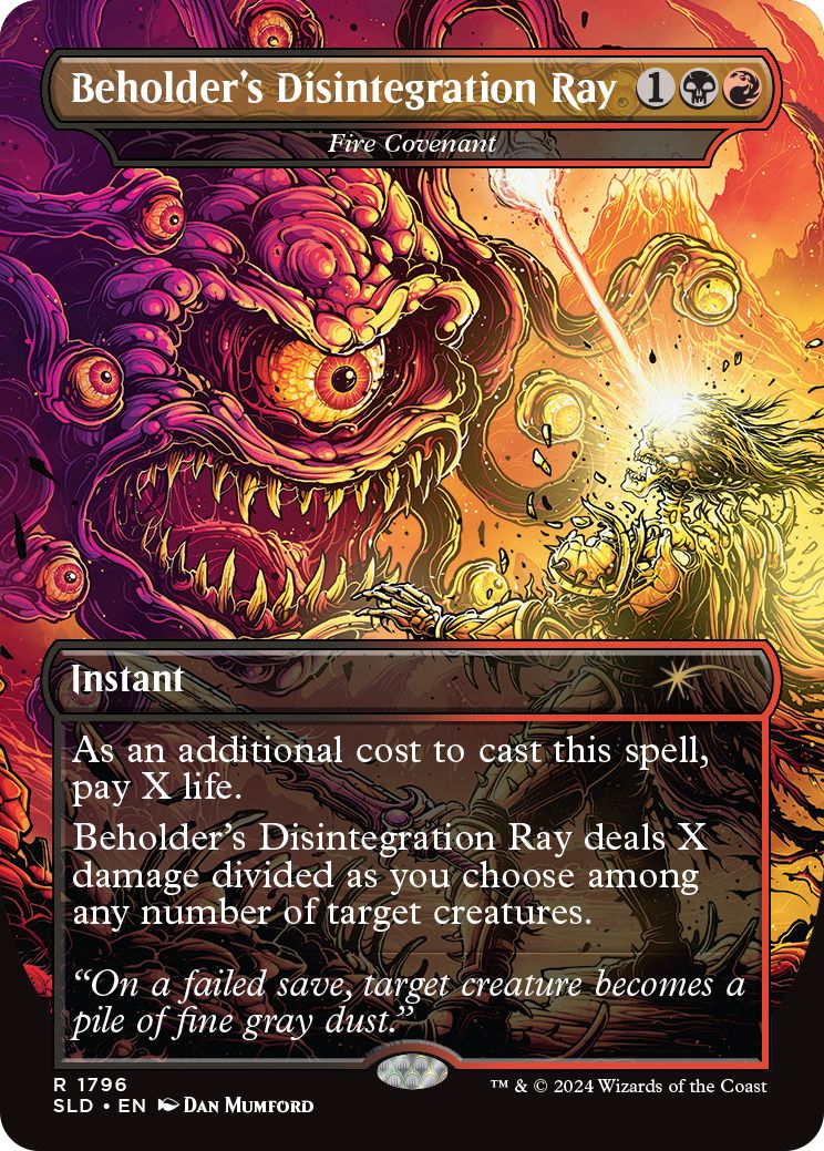 (英)Beholder's Disintegration Ray[Fire Covenant]【SLD】 Death is In the Eyes of the Beholder II No.1796