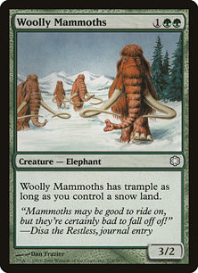 (英)長毛マンモス / Woolly Mammoths【CSP-PRE】 構築済みデッキ収録 No.278