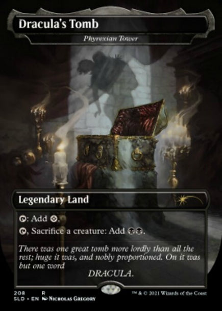 (英)【Foil】Dracula's Tomb[ファイレクシアの塔 / Phyrexian Tower]【SLD】Welcome to Castle Dracula No.208