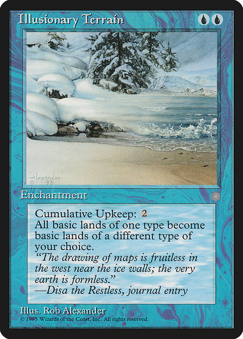 (英)Illusionary Terrain【ICE】 No.077