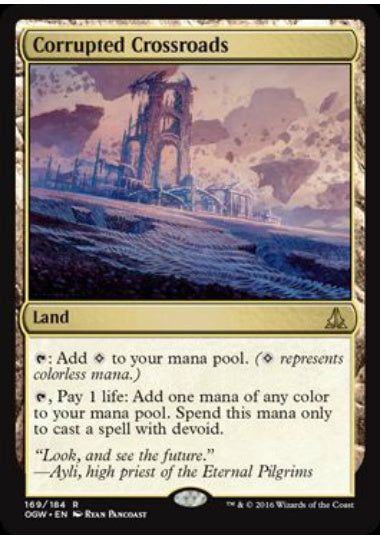 (英)【Foil】廃集落 / Corrupted Crossroads【OGW】 No.169