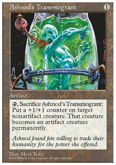 (英)アシュノッドの人体改造器 / Ashnod's Transmogrant【5ED】 No.350