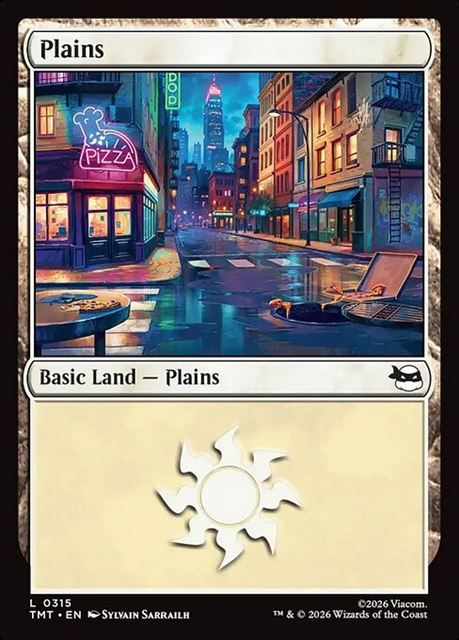 (英)【Foil】平地 / Plains【TMT】 No.315