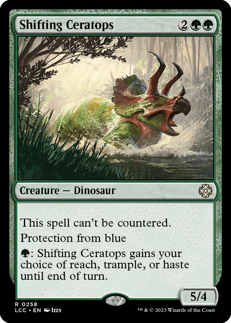 (英)変容するケラトプス / Shifting Ceratops【LCC】 No.258