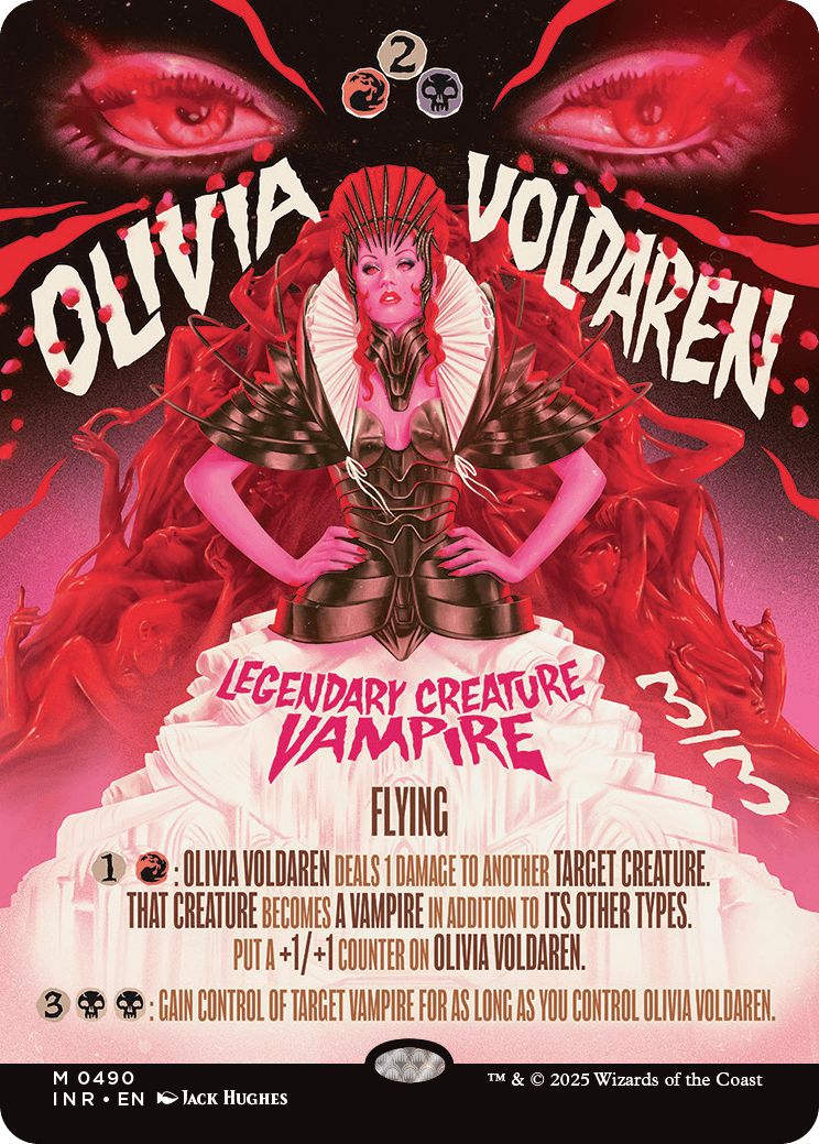 (英)オリヴィア・ヴォルダーレン / Olivia Voldaren ★ショーケース枠★(映画ポスター) 【INR】 No.490