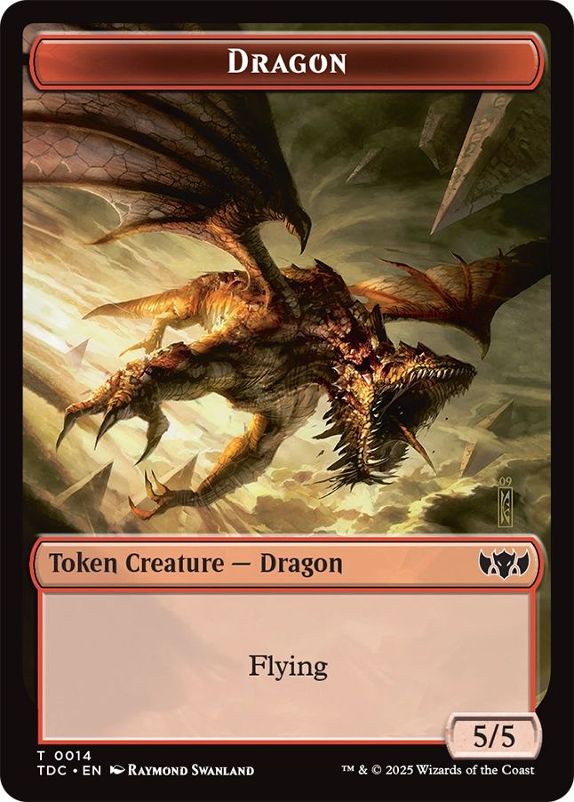 (英)ドラゴントークン / Dragon Token No.014 - コピートークン / Copy Token【TDC-TOKEN】 No.001
