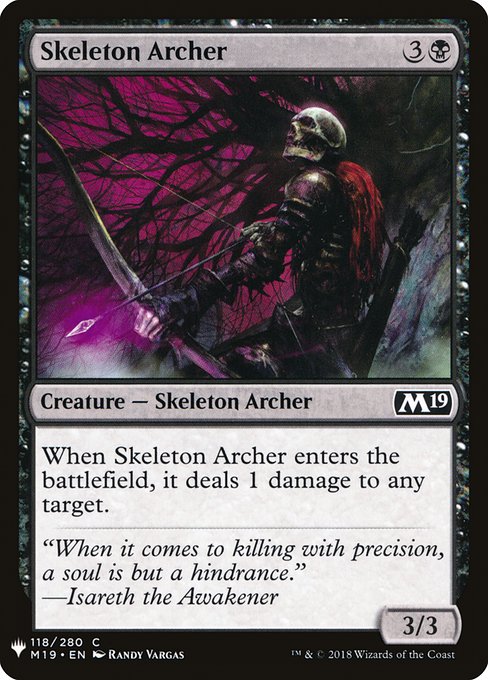 (英)骸骨射手 / Skeleton Archer【MB1】 No.0775