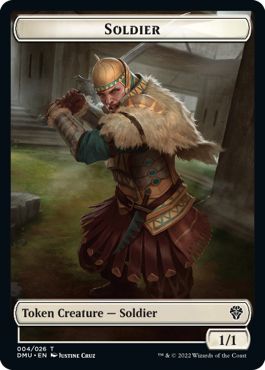 (英)兵士トークン / Soldier Token【DMU-TOKEN】 No.004