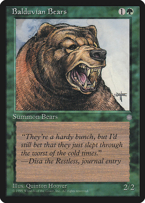 (英)Balduvian Bears【ICE】 No.226