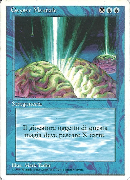 (イタリア語)Geyser Mentale / Braingeyser【3ED】 白枠 No.050