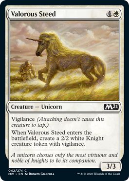 (英)勇敢な駿馬 / Valorous Steed【M21】 No.042