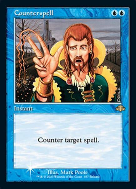 (英)【Foil】対抗呪文 / Counterspell【DMR】リリースプロモ No.457