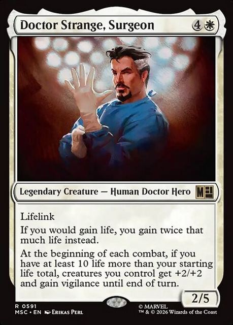 (英)外科医、ドクター・ストレンジ / Doctor Strange, Surgeon【MSC】 No.591