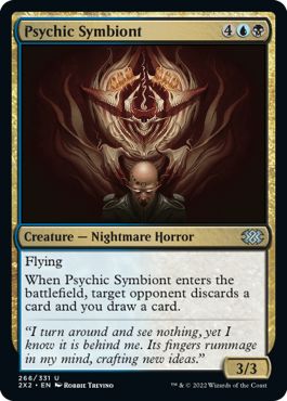 (英)【Foil】心理共生体 / Psychic Symbiont【2X2】 No.266