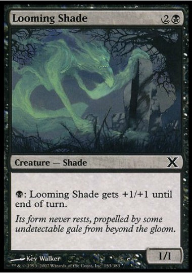 (英)【Foil】立ちはだかる影 / Looming Shade【10E】 No.153