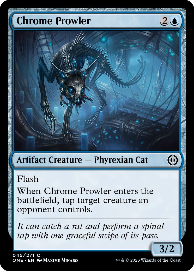 (英)【Foil】金属のうろつくもの / Chrome Prowler【ONE】 No.045