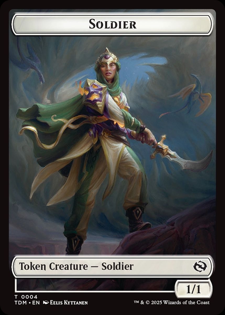 (英)兵士トークン / Soldier Token【TDM-TOKEN】 No.004
